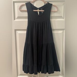 Anthropologie Black Tiered Tunic Dress or Tank